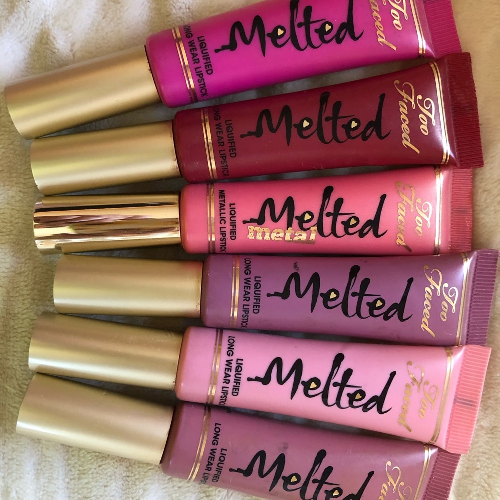 Too Faced Matte longwear Lipstick pack